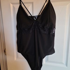 Black-2X-Curvy Sense Bodysuit